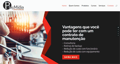 Desktop Screenshot of playmidia.com.br